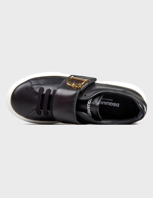 черные женские Кеды Dsquared2 77751_black 12289 грн