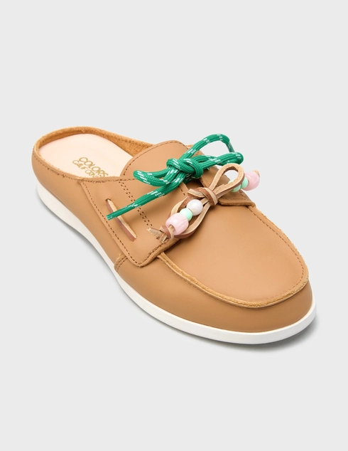 коричневые Шлепанцы Colors Of California A07-camel_brown