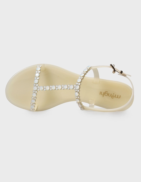 белые женские Сандалии Menghi 702_white 3944 грн