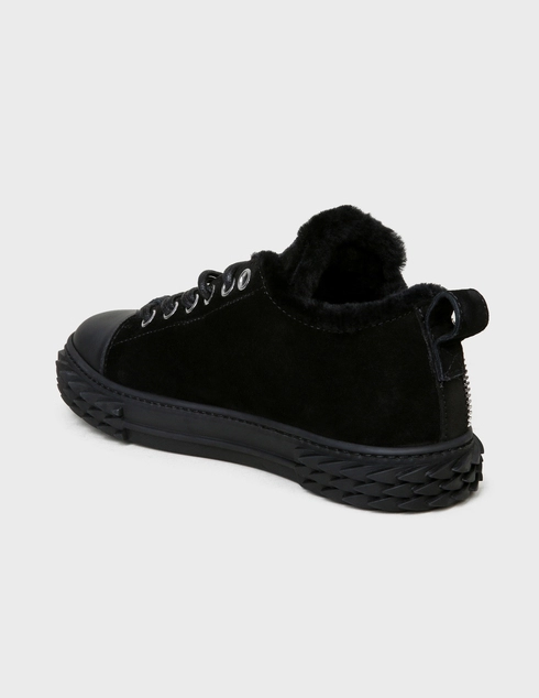 женские черные Кеды Giuseppe Zanotti 00062-87121-black - фото-2