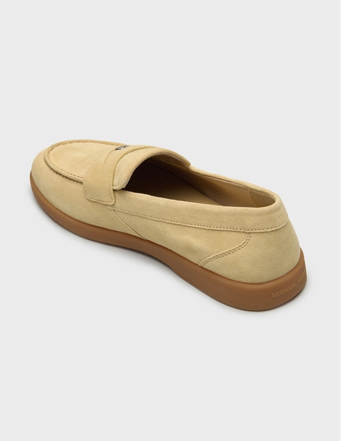 мужские бежевые Лоферы Michael Kors 42S6HUFSISI_beige - фото-2