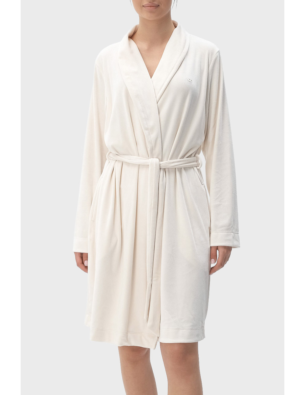 

Халат, Молочный;белый