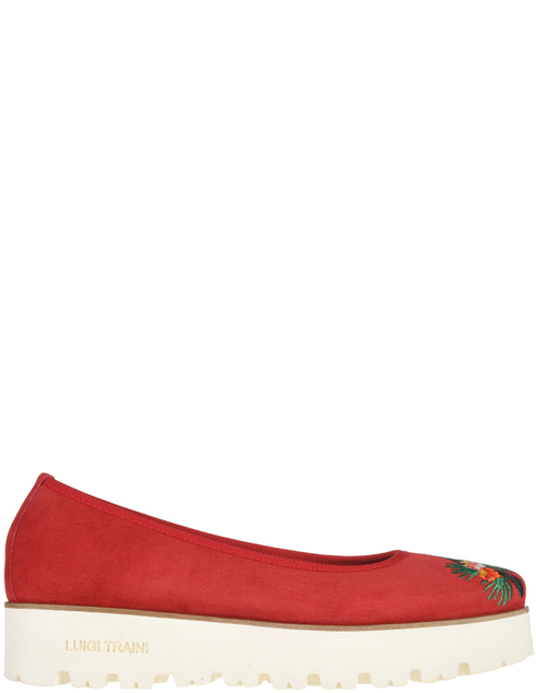 женские красные замшевые Туфли Luigi Traini 2000-122_red - фото-5