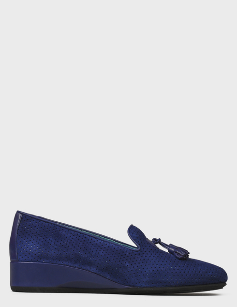 женские синие замшевые Туфли Thierry Rabotin 715_blue - фото-5