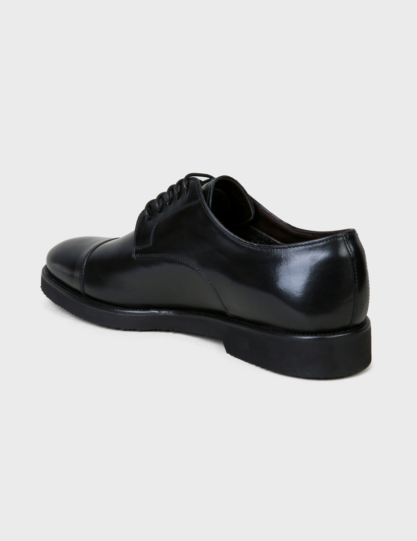 мужские черные Дерби Giulio Moretti 9751-black - фото-2