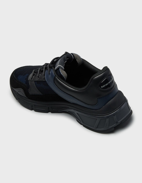 мужские черные Кроссовки Emporio Armani 625-424-_black - фото-2