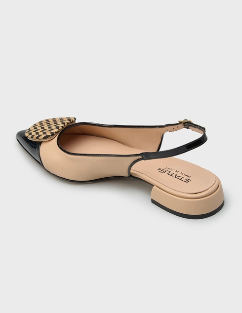 женские бежевые Босоножки Status X1418bge_beige - фото-2