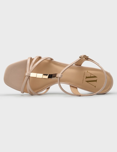 бежевые женские Босоножки Albano 7019_beige 8255 грн