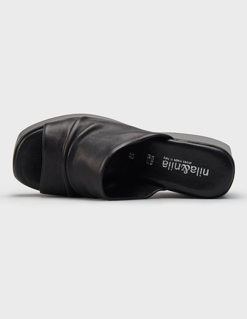 черные женские Шлепанцы Nila & Nila 1508_black 6499 грн
