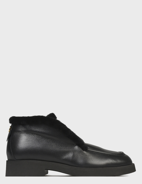 женские черные кожаные Ботинки Loriblu 3I6LO125-M8610 - фото-5