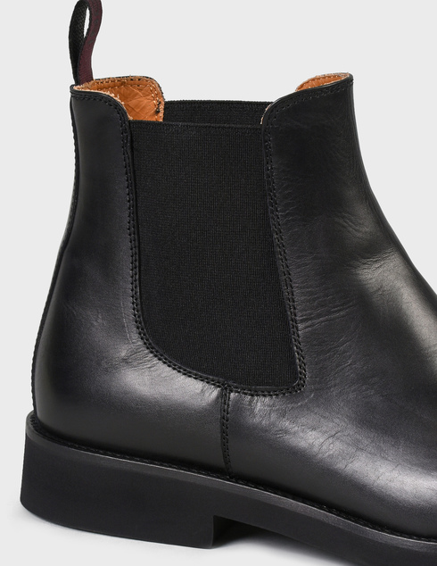 мужские черные кожаные Ботинки Dino Bigioni 2641-black - фото-5