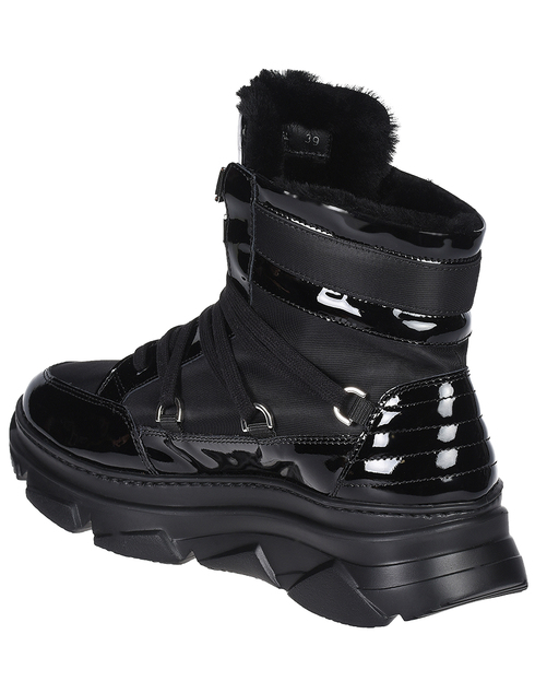 женские черные Ботинки Stokton AGR-780-black - фото-2