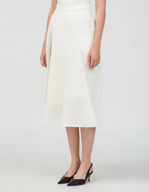 Roland Mouret RM-PS16-4181-6338-offley-skirt_white фото-2