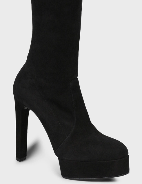 черные Ботфорты Casadei S1T982T1201T00059000-black размер - 36.5; 38; 37.5; 37; 39