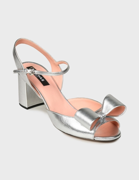 серебряные Босоножки Rochas RO30084-07051-silver