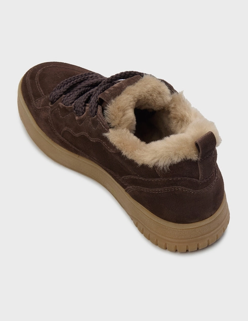 женские коричневые Кеды Kennel & Schmenger 16760_brown - фото-2