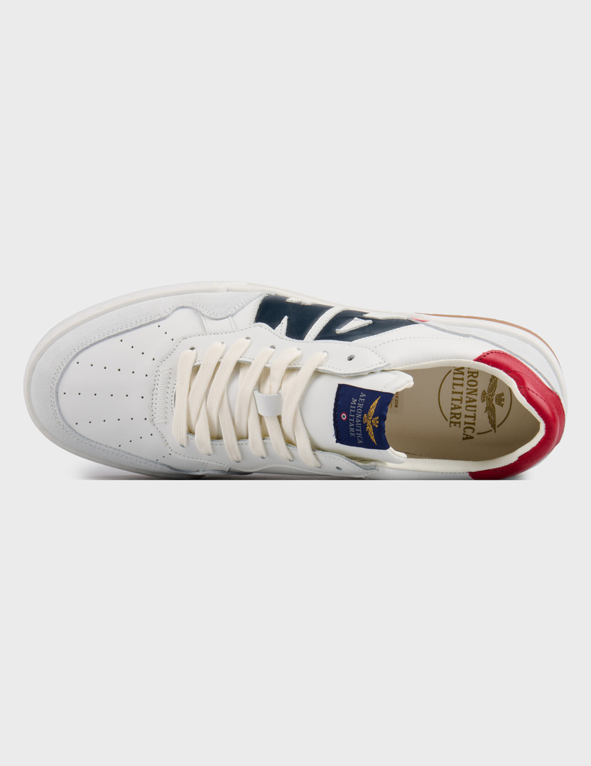 белые мужские Кеды Aeronautica Militare 300-212_white 9567 грн