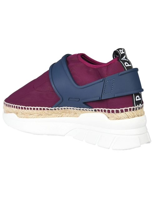 женские бордовые Кроссовки Kenzo 852-354-55-23_purple - фото-2