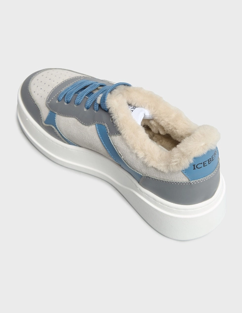 женские серые Кеды Iceberg 2113-3-kgrey-blumix_gray - фото-2