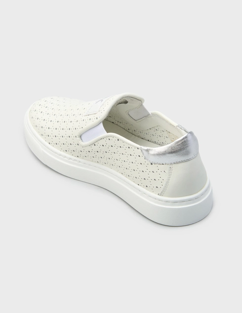 женские белые Слипоны Alberto Ciccioli 66012_white - фото-2