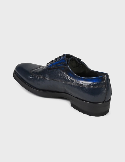 мужские синие Оксфорды Mario Bruni 63146-blue - фото-2