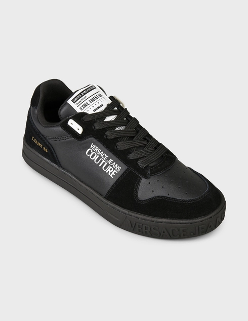 мужские черные Кеды Versace Jeans Couture AGR-71YA3SK8ZP032-899 - фото-2
