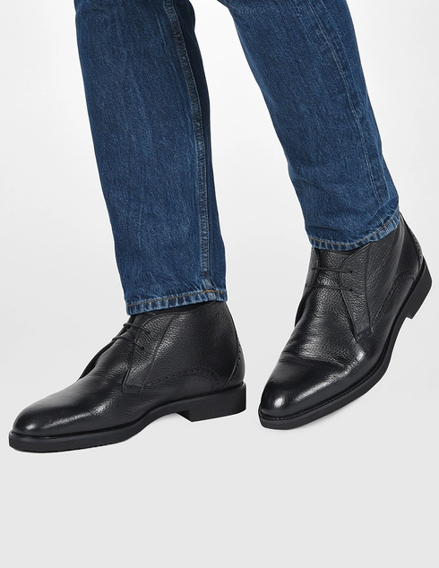 черные Ботинки Moreschi 42802_black