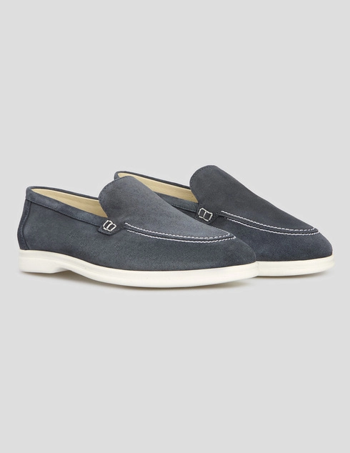 синие Туфли Barba Napoli MOCASSINO-BLU_blue