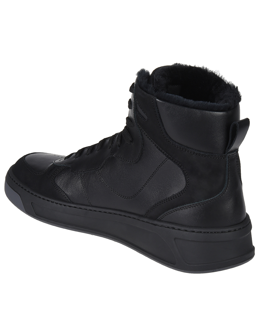 мужские черные Кроссовки Iceberg 1220-М-К-NB_black - фото-2