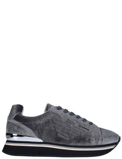 женские серые Кроссовки Emporio Armani X3X057XM064-N727 - фото-2