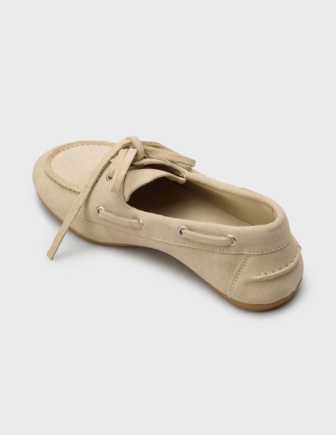 женские бежевые Мокасины L'Estrosa M6_beige - фото-2