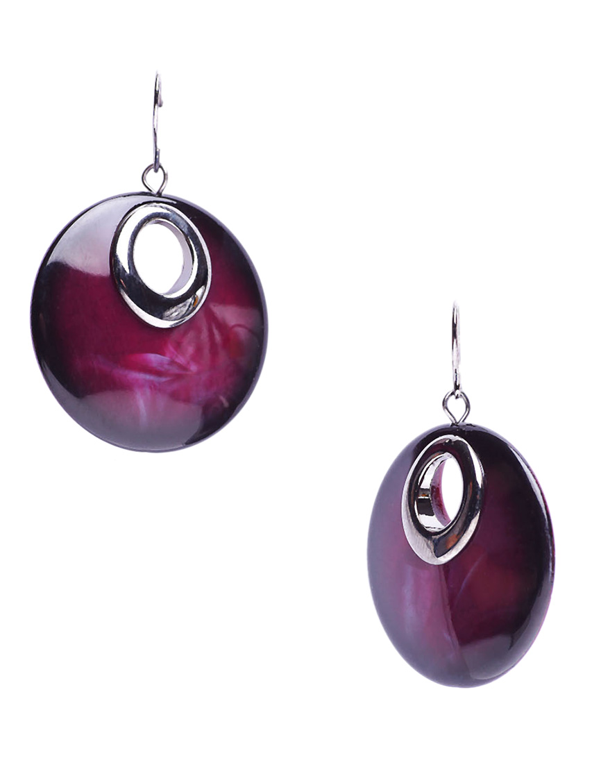 

Серьги, Фиолетовый