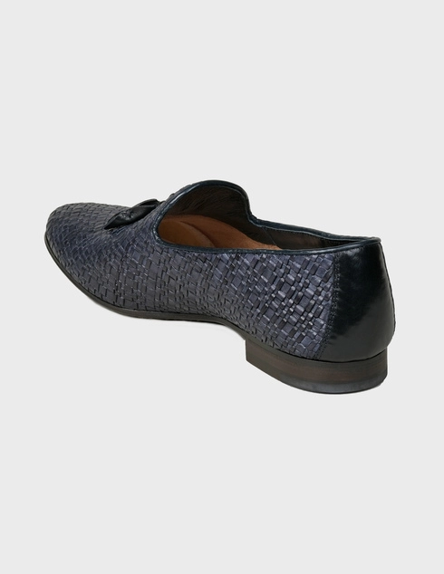 мужские синие Лоферы Henderson Baracco 69403-2-265-INTRECCIO-DIAGONAL-BLU-blue - фото-2