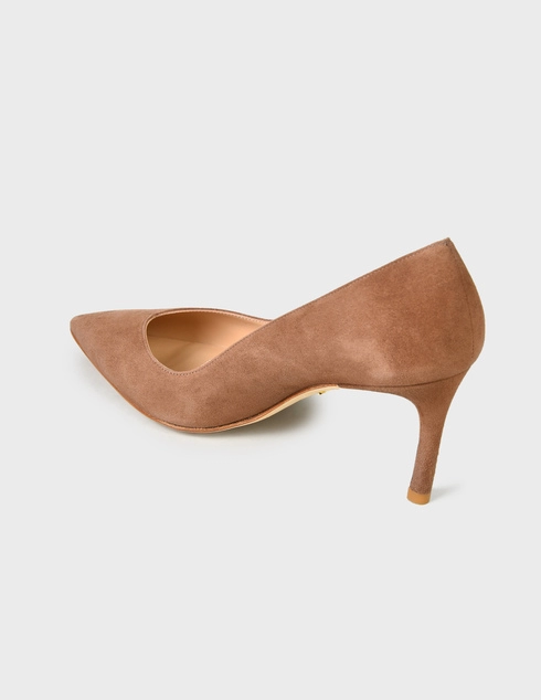 женские коричневые Туфли Stuart Weitzman SW-AW21-ANNY-70-TAUPE-S5251-TAU-brown - фото-2