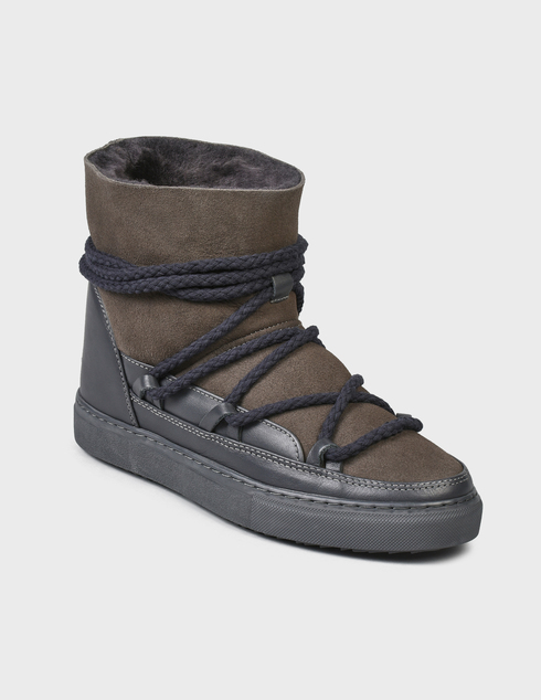 серые Ботинки Inuikii S70202-005-203-gray