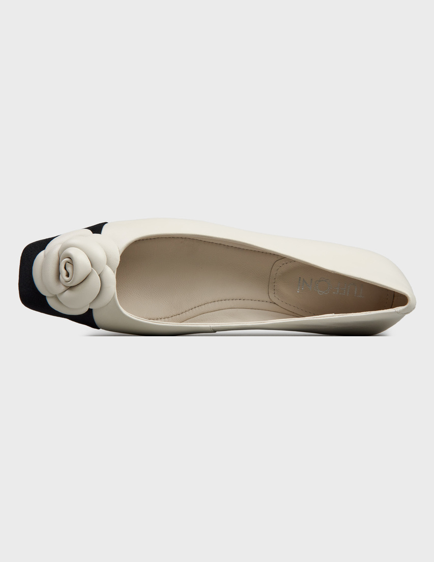 белые женские Балетки Tuffoni 4023LL_white 6000 грн