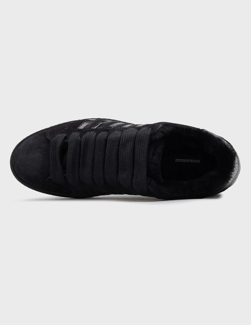 черные мужские Кеды Dsquared2 M0459_black 28428 грн