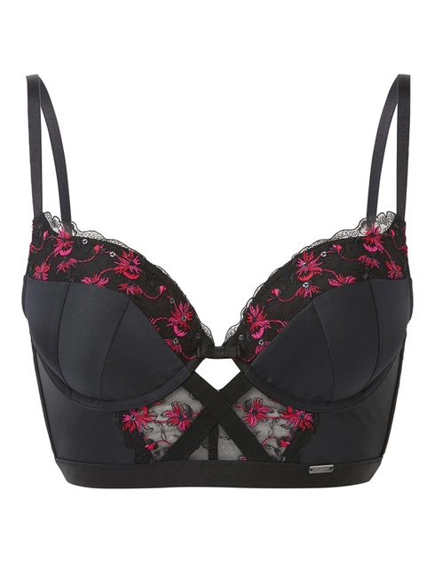 Gossard Satine-16401-Black-Red фото-1