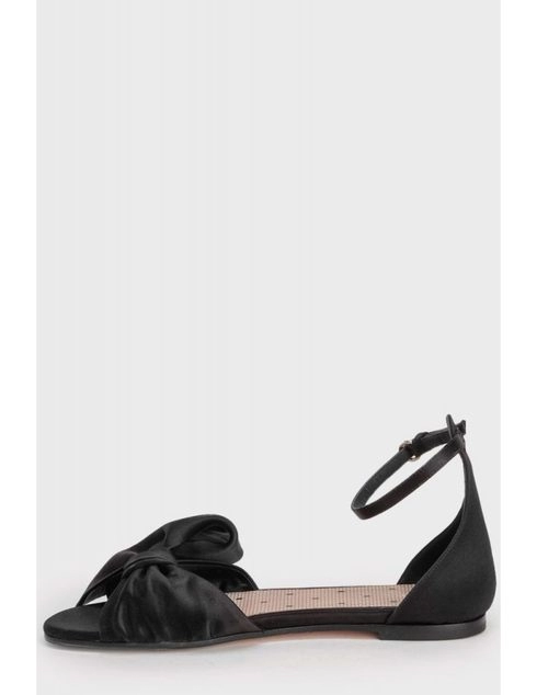 женские черные Сандалии Red Valentino VQ2S0E80CUN - фото-2