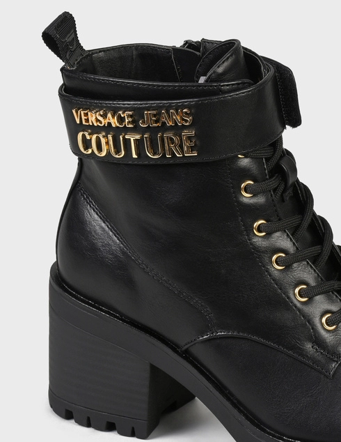 женские черные Ботинки Versace Jeans Couture 71VA3S90-899 - фото-6
