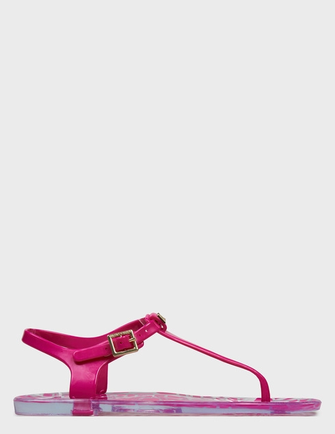 женские розовые резиновые Сандалии Armani Exchange XDQ005XV306-00056_pink - фото-5