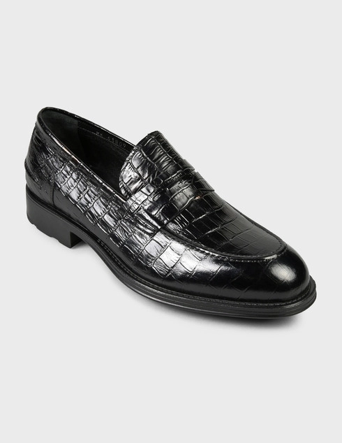 черные Лоферы Roberto Serpentini 4568-black