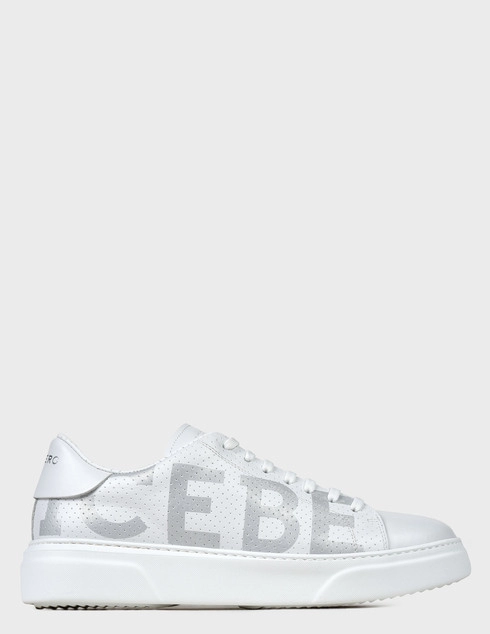 мужские белые Кеды Iceberg AGR-1315-К-logo-white - фото-2