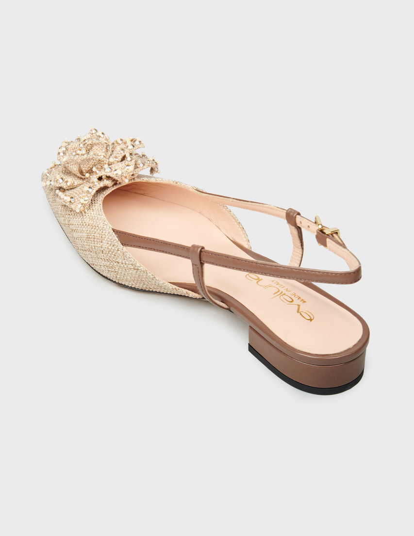 женские бежевые Босоножки Evaluna AGR-244_beige - фото-2