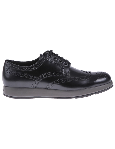 мужские черные Броги Santoni MBVZ13493ATSRLMQN01 - фото-2