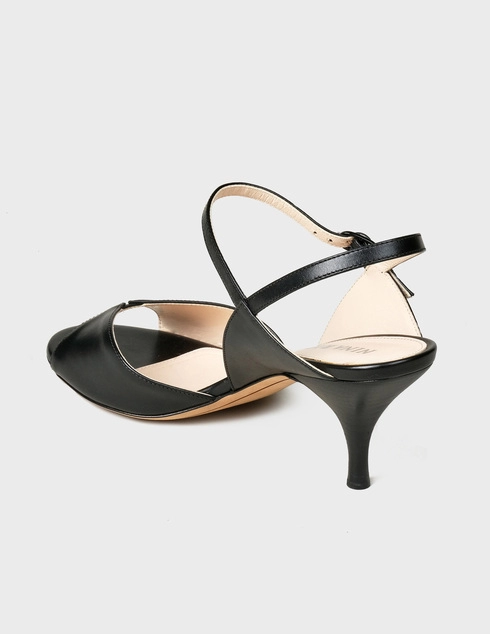 женские черные Босоножки Nina Ricci NR30026-07023-black - фото-2