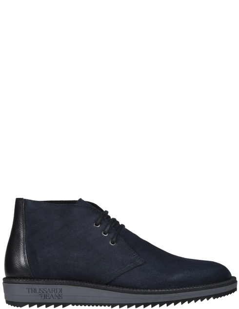 мужские синие Ботинки Trussardi 77A002019Y099999-U290 - фото-2