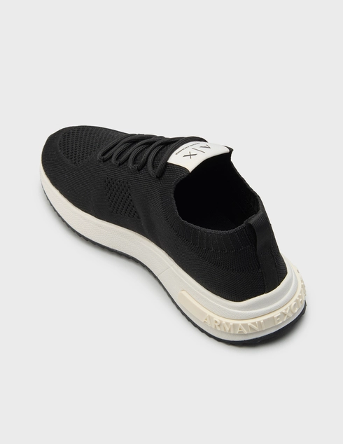 мужские черные Кроссовки Armani Exchange XM002624-AF18834-UC001_black - фото-2