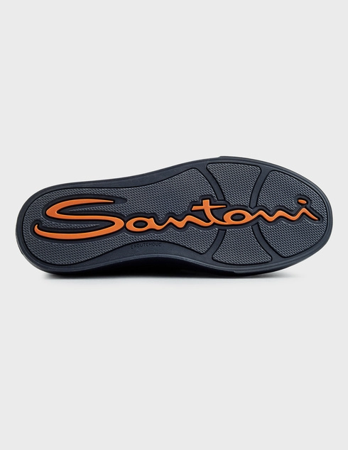 синие Кеды Santoni 22063_blue размер - 40; 42; 42.5; 43; 44; 45; 46