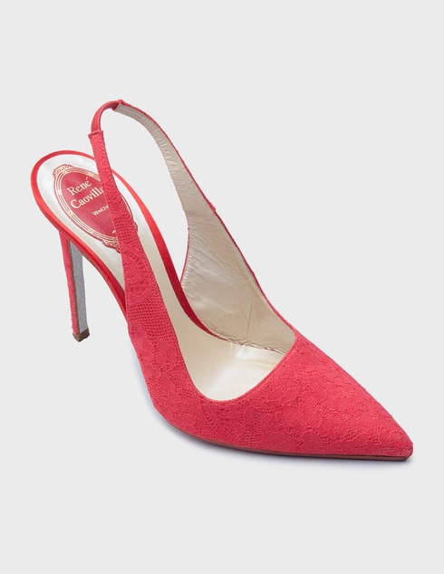 красные Босоножки Rene Caovilla 2904_red